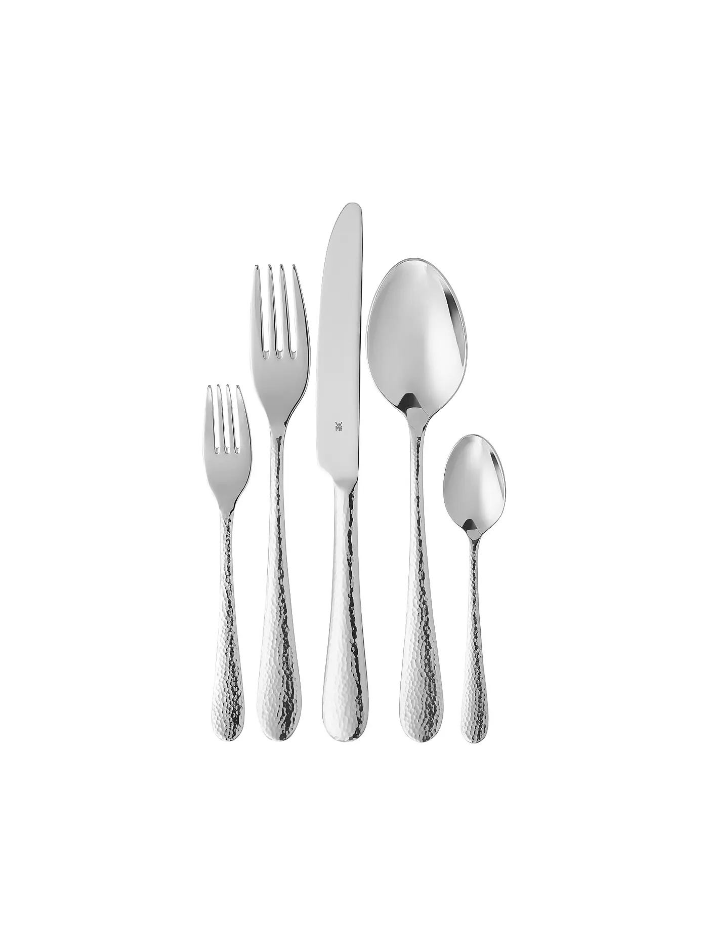 WMF | Besteckset SITELLO 30-tlg. Cromargan Gehämmert | 